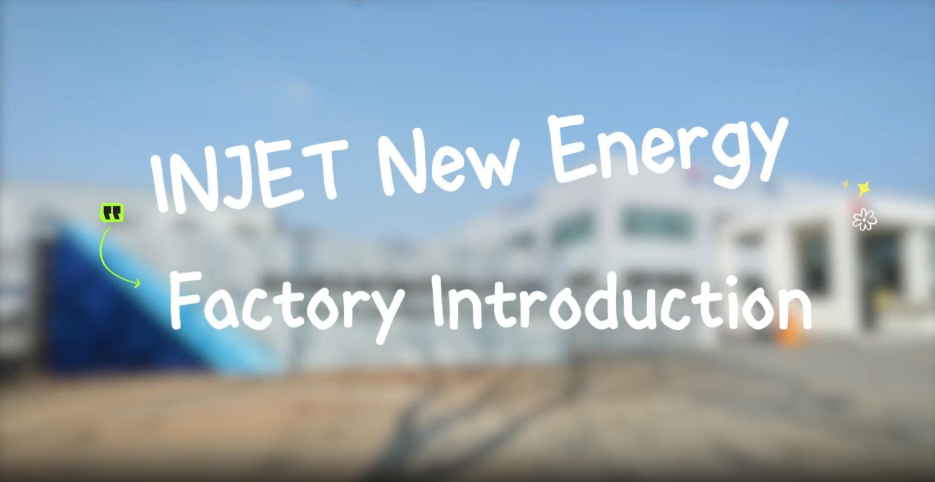 Guided tour of the new energy factory