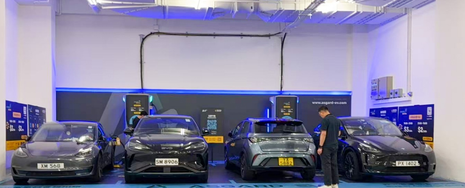 Eleven Injet Ampax Chargers for Car Rental Operations in Hong Kong