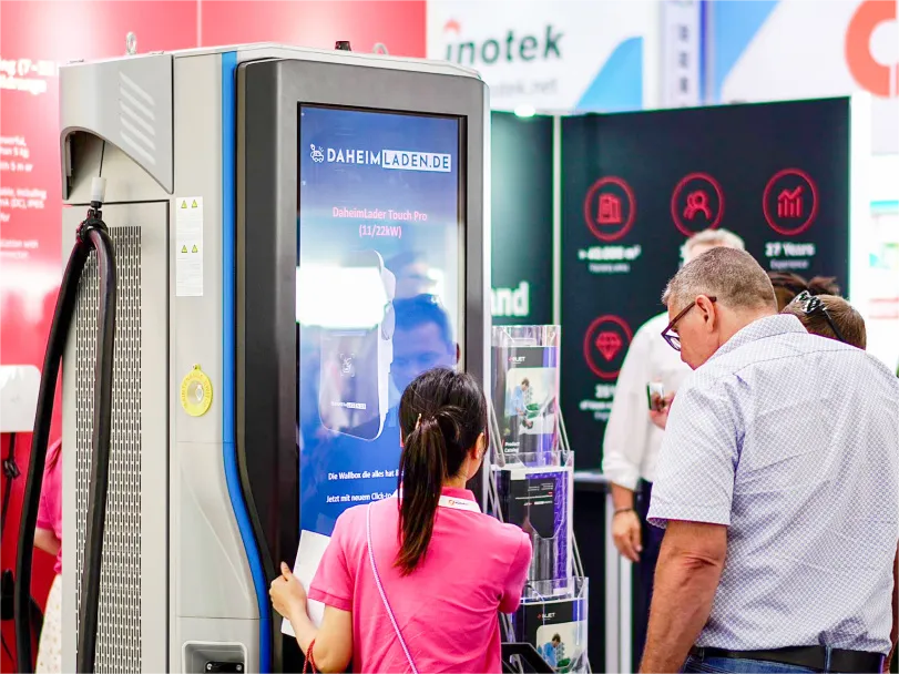 Injet Ampax Level 3 Fast DC Charger Electrifies the Power2Drive with Speed and Innovation