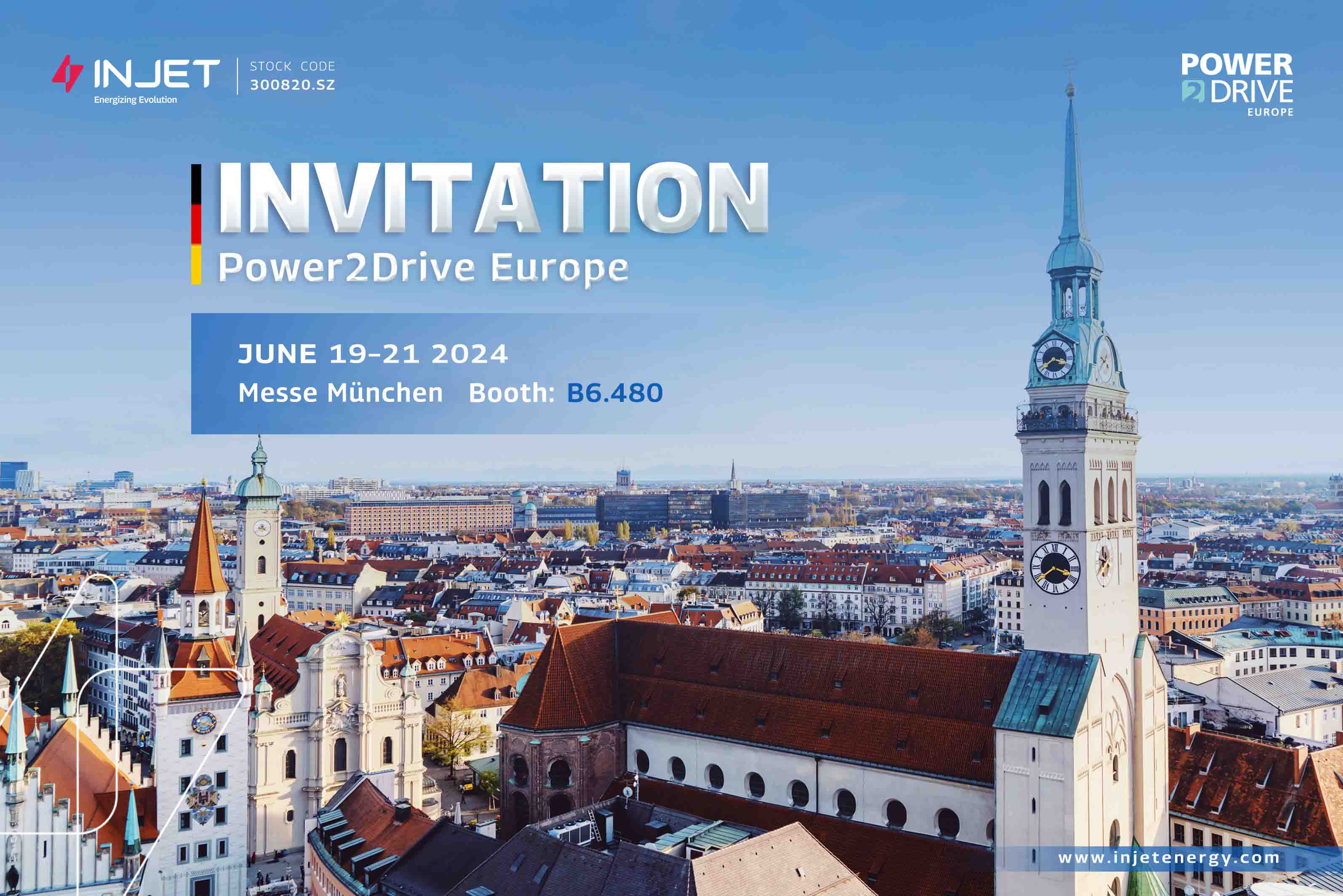 Invitation to the 2024 Munich Electric Vehicle and Charging Station Exhibition