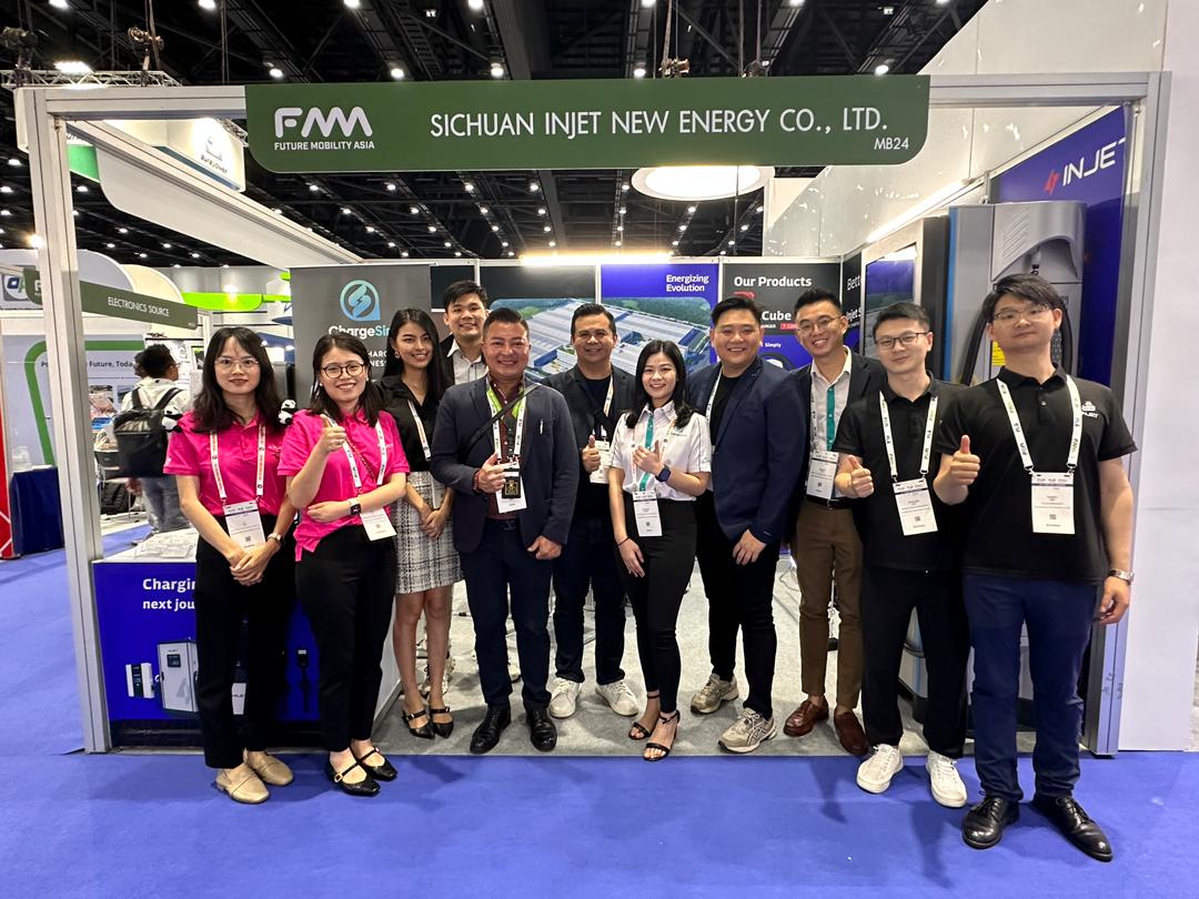 Injet New Energy al centro della scena al FUTURE MOBILITY ASIA 2024 a Bangkok