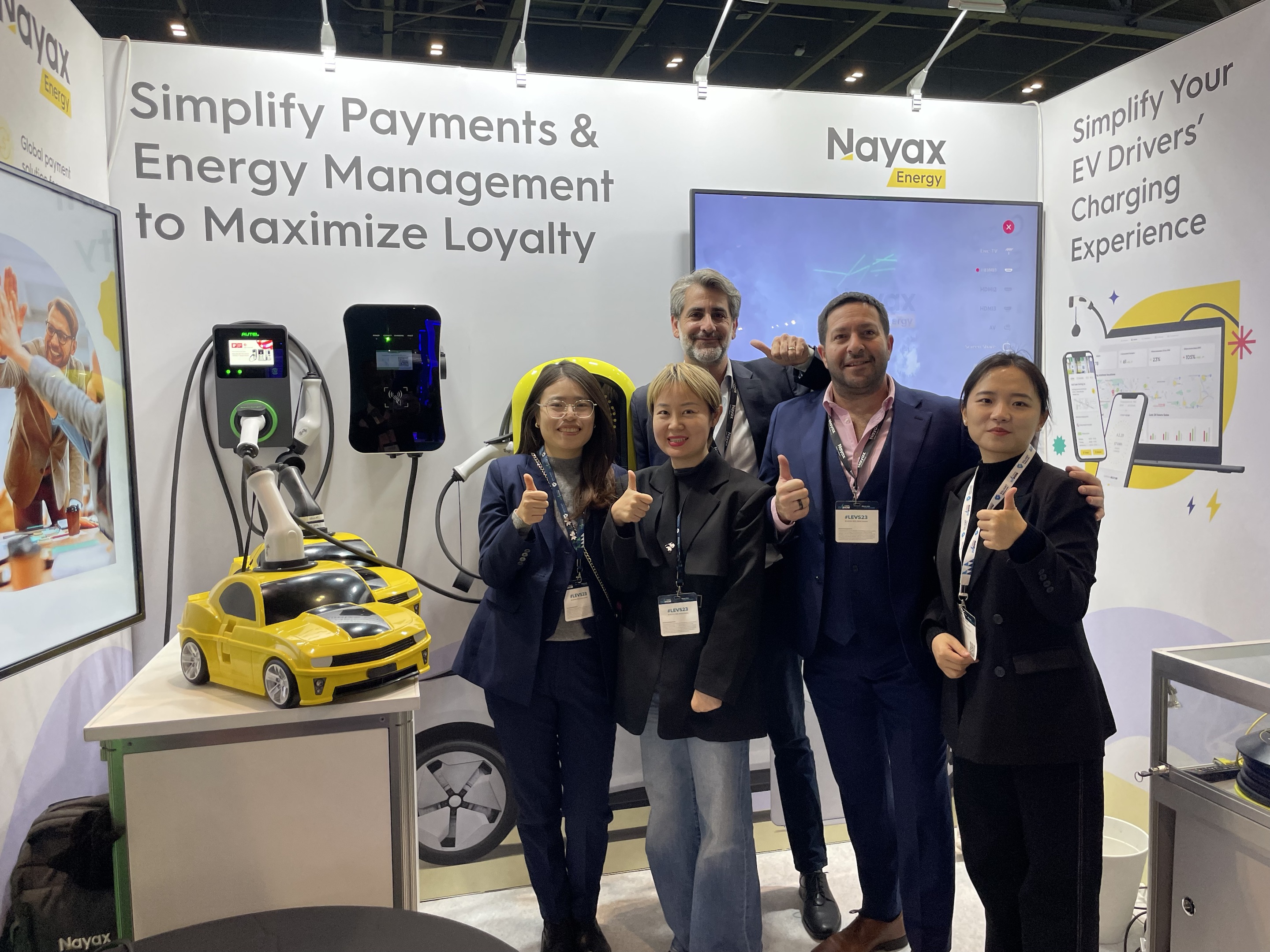 London EV Show: la partnership sostenibile di Injet New Energy con Nayax