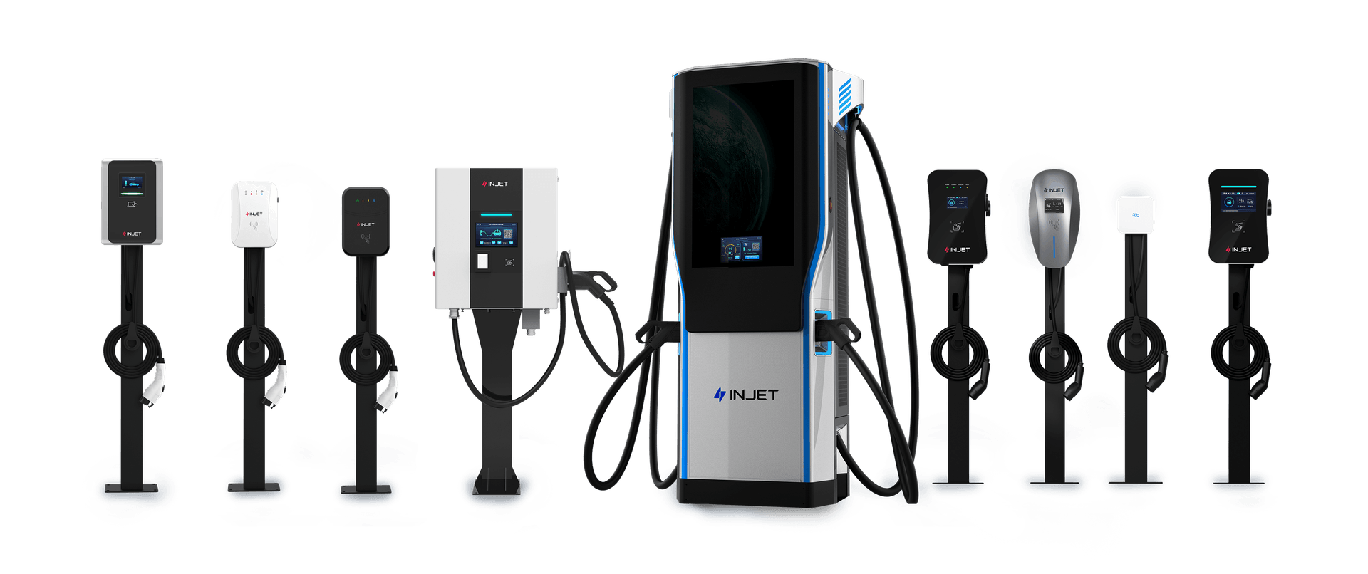 injet ip65 ev chargers